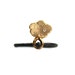 Charcoal Silver Gold Diamond Cloud Ring - Dancing Cloud