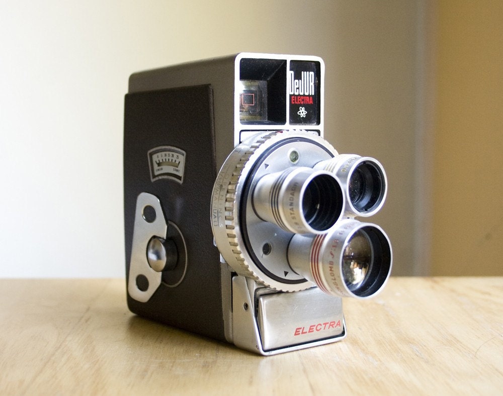 CIJ Vintage Dejur Electra Movie Camera