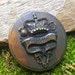 Crown Coat of Arms Rustic Vintage Embellished Rosary Pill Case