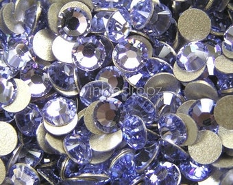 200 pcs PROVENCE LAVENDER Swarovski Crystal 2028 ss5 Rhinestone Flatbacks Non Hotfix