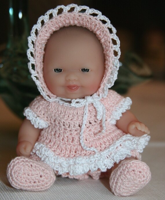 PDF PATTERN Crochet 5 inch Berenguer Baby Doll by charpatterns