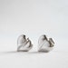 Vintage Avon Heart Earrings-Silver Earrings-Small Earrings-Valentines Earrings