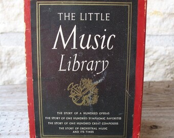 Vintage The Little Music Library Books.