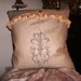 French Scroll III Pillow Slipcover