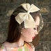 Vintage Hair Net with Bow 1960s Rockabilly Retro Pinup