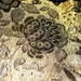 Vintage Gold & Black Metallic Brocade Fabric . . . over 2 yards