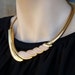 Napier Necklace 1980s Glam Girl Faux Gold