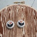 California Roll Sushi Earrings / Sushi Earrings / Hypo Allergenic Posts