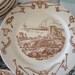 Wallace China El Rancho Pattern Dinner Plate Western Restaurant Ware 4 RESERVED