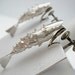 Movable Fish Non Pierced Earrings Sterling Silver
