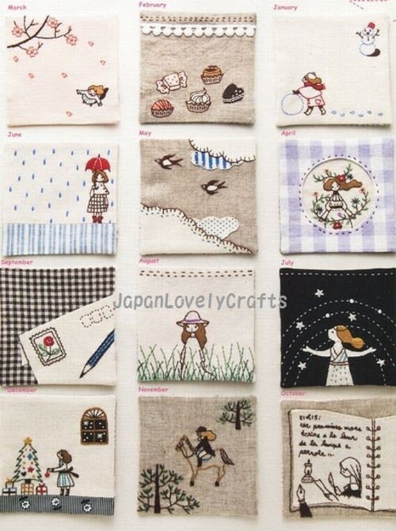 Stitch Idees Vol. 11 Japanese Embroidery Motif Cross Stitch