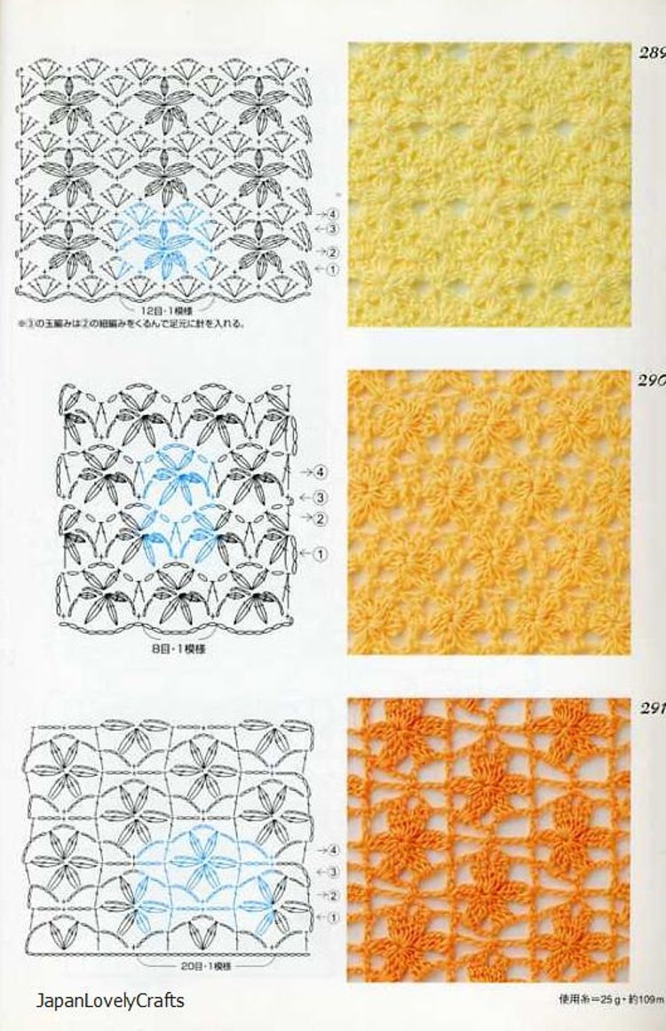 Crochet Patterns Book 300 Japanese by JapanLovelyCrafts on Etsy