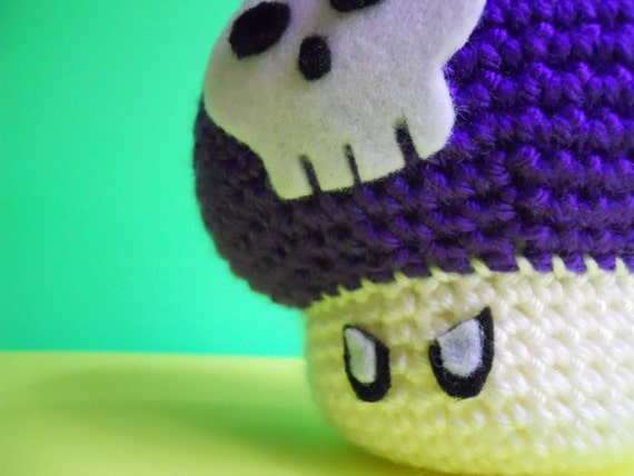 poison mushroom plush