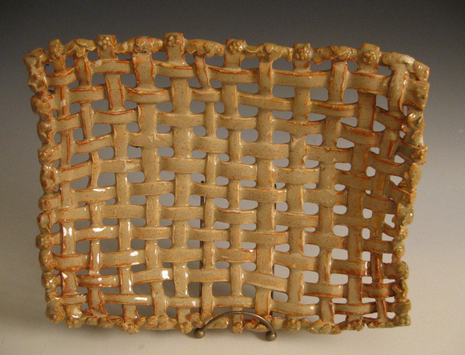 Ceramic Woven Basket