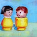 Friends painting 4x6