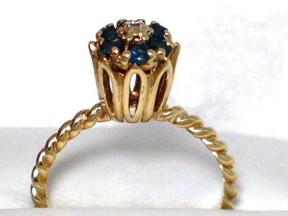 Vintage Tulip Rings 5