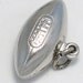 pre owned vintage estate 3-D Danecraft football sports theme 925 sterling silver bracelet charm or pendant