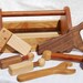 Heirloom Children's Wooden Toy Tool Set with Toolbox - all Hardwoods