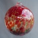 Hand Blown Art Glass Witch Ball/Ornament/Suncatcher