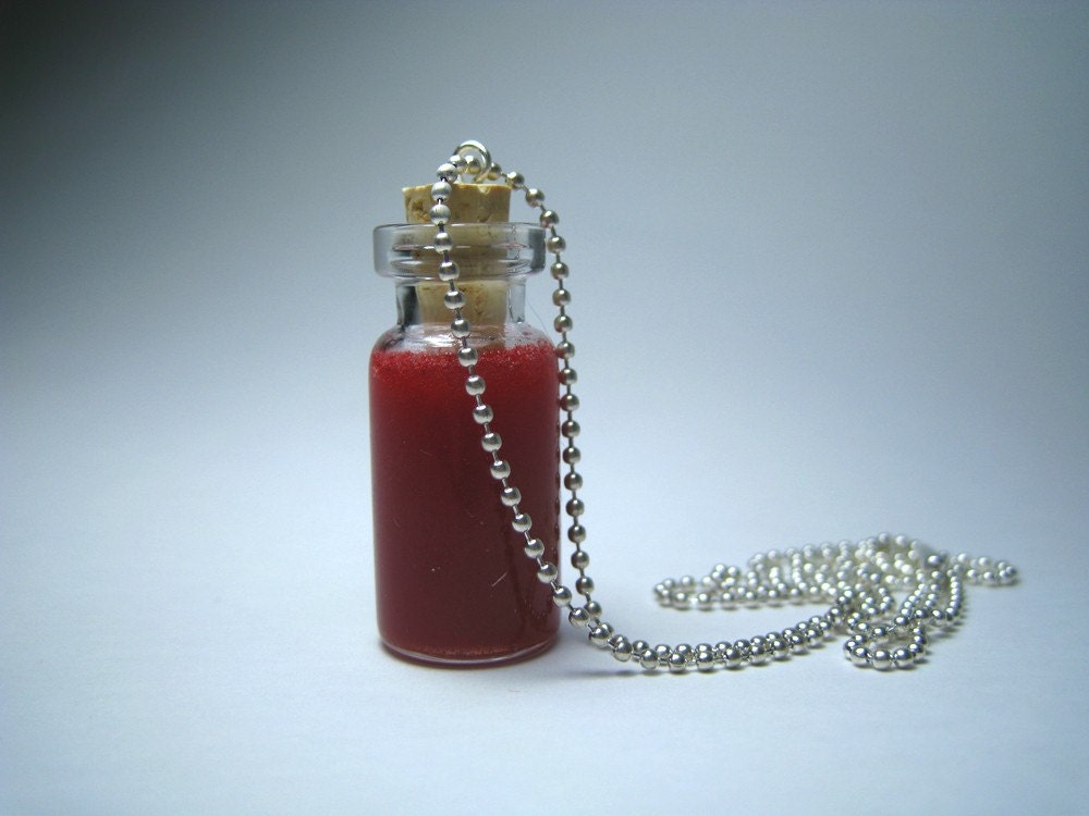 Blood jar necklace Clearance