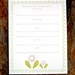 SALE Blossom Baby Shower Invitations-Pack of 8