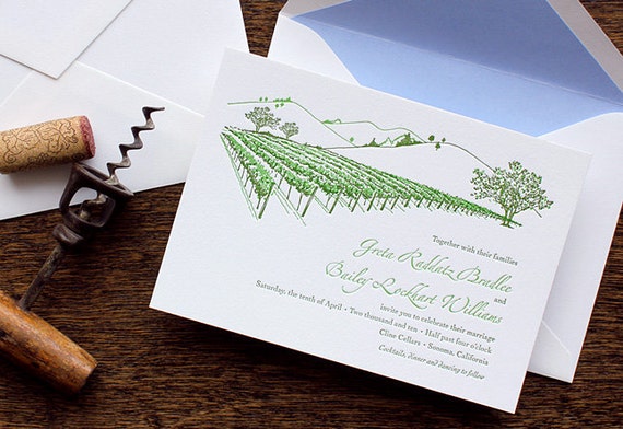 California Wedding Invitations 2