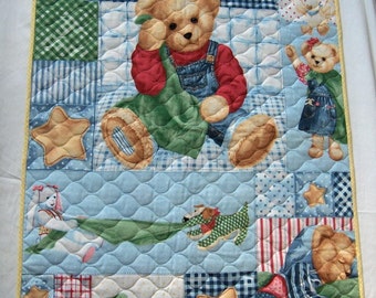 Teddy Bear Baby Quilt