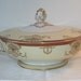 Hand Painted Noritake Japan Dominant Covered Casserole Server Dish, Japanese China Dish, Dominant Dish, Housewares