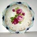Bavarian Germany Flow Blue Porcelain Iridescent Serving Bowl