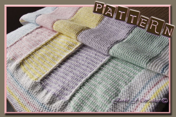 Free Crochet Pattern - Puff Shell Surprise Reversible Afghan from