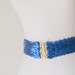 Blue Sequined belt