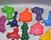 Recycled Crayons Circus Shaped Total of 10. Il_170x135