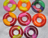 Recycled Crayons Ring Shaped - Total of 8 Crayons. Il_170x135