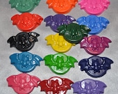 Recycled Crayons Bat Shaped Total of 16 Bat Crayons. Il_170x135