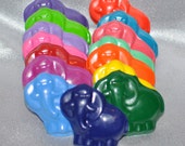 Recycled Crayons Elephant Shaped Total of 15 Crayons Il_170x135