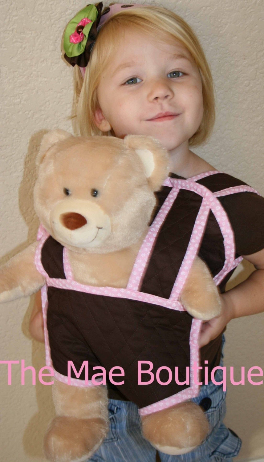 Just Like Mommy Baby Doll Carrier for Kids in Pink & Purple