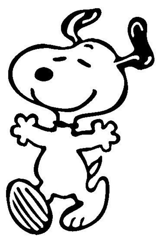 Items similar to Small Vinyl Decals  Snoopy  laptop decal  