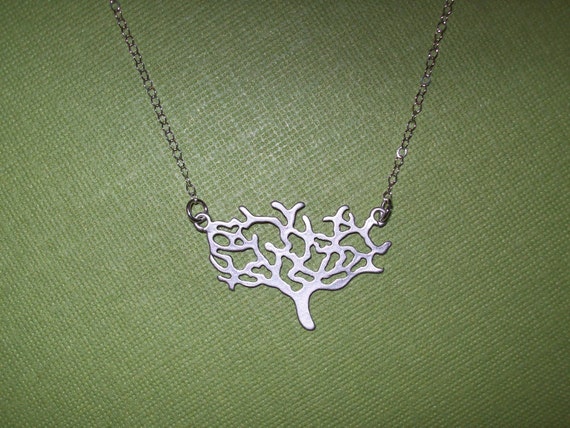 Dainty tree necklace by thelovelyraindrop on etsy Dainty tree necklace by thelovelyraindrop on etsy