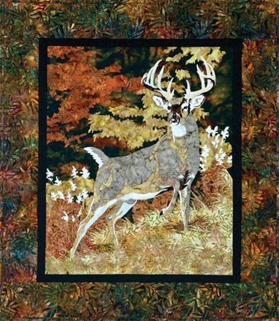 Trophy Elk Deer Al Agnew Bigfork Bay Quilt Pattern