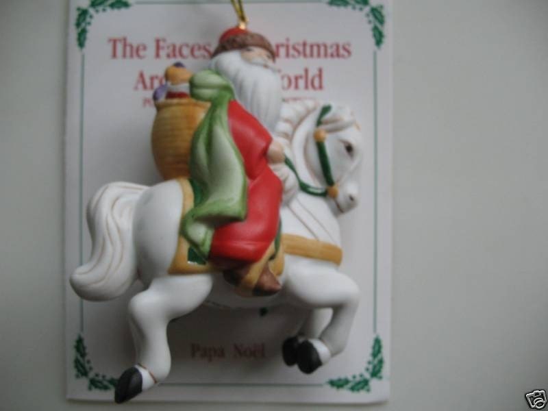 the franklin mint papa noel christmas ornament 1988 the the franklin mint papa noel christmas ornament 1988 the