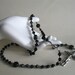 Ladies' Black Rosary, Needs a good home, more than 50% off