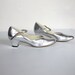 60s Barbettes Dancewear Silver Mary Janes (6.5)