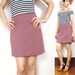 S A L E 90s Diamond Print Mod Mini Skirt (M/L)