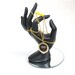SALE 80s Geek Chic Gold Digital Chain Watch Necklace
