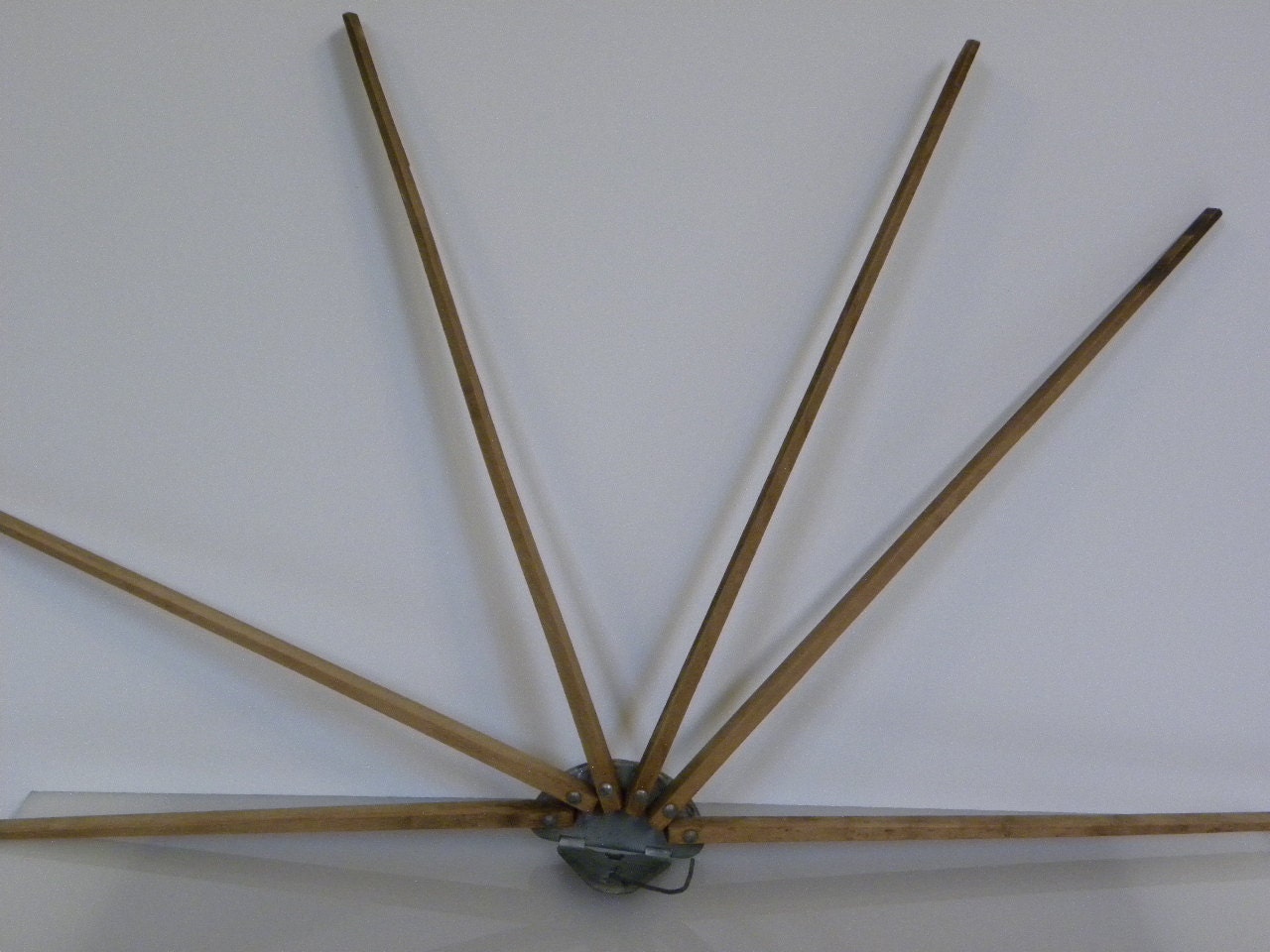 Vintage Clothes Drying Rack Primitive Rustic wall mounted