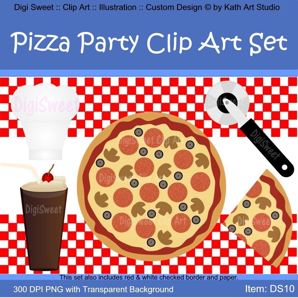 free pizza party clipart - photo #17