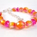 Kids Jewelry Little Girl Bracelet Hot Pink Orange Yellow baby girl child