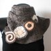 Alpaca Hand Knitted Brown Scarf Neck Warmer