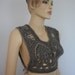Reserved. Wearable Art Freeform Vest Lace Fashion