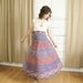 Vintage Gypsy Mosaic Wrap Skirt